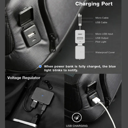 Tech-Savvy Adventure Backpack™